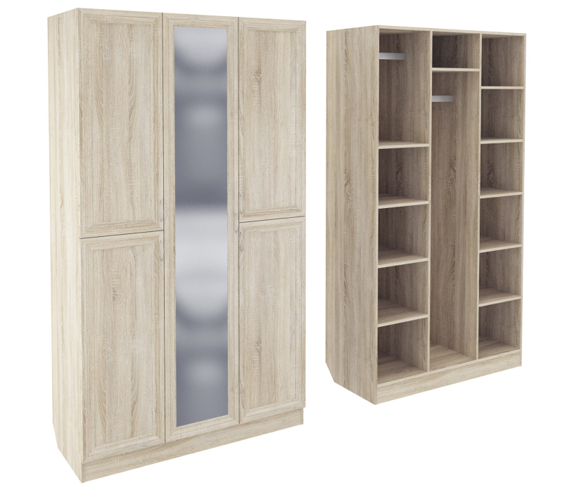 Шкафы распашные, Шкаф ШК-3/3