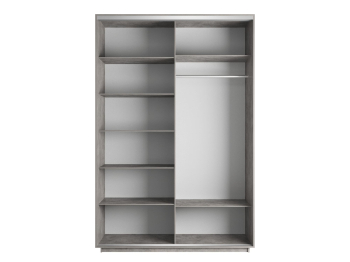 Шкаф-купе Экспресс 2-х дверный Фотопечать Ленты Стекла 160х60х240