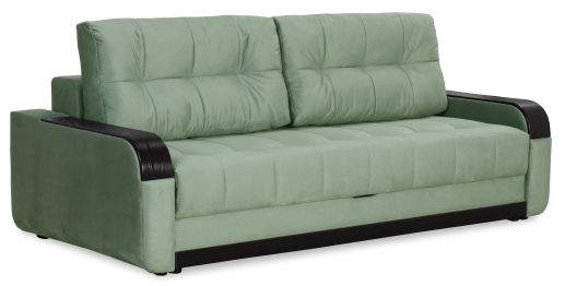 Прямой диван Татьяна 5 БД, еврокнижка, велюр