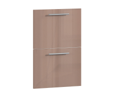 , Накладки ящика Анна Н-50-2 Капучино глянец