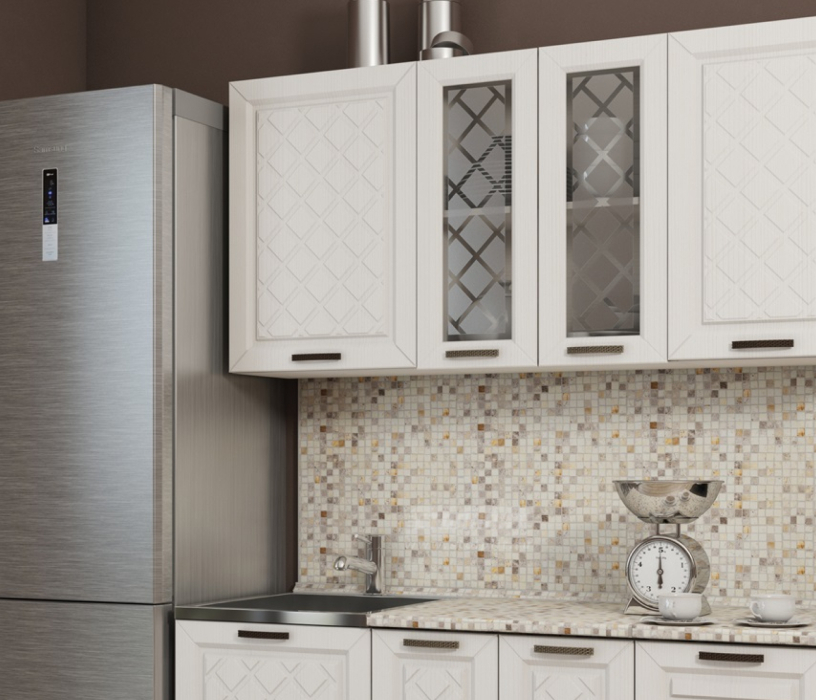 Кухонные гарнитуры, Кухня Агава 1,5 м Светлая МДФ