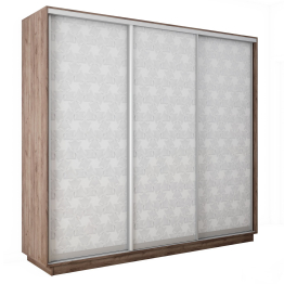 Шкаф-купе Экспресс 3-х дверный Фотопечать Калейдоскоп Стекла 180х45х240