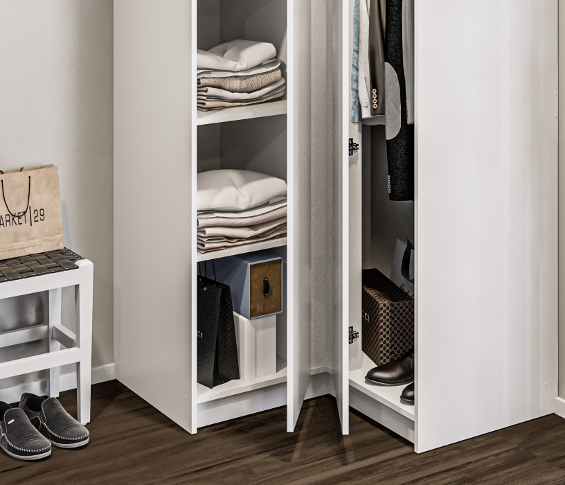 Угловые шкафы, Шкаф угловой Леон СБ-3365