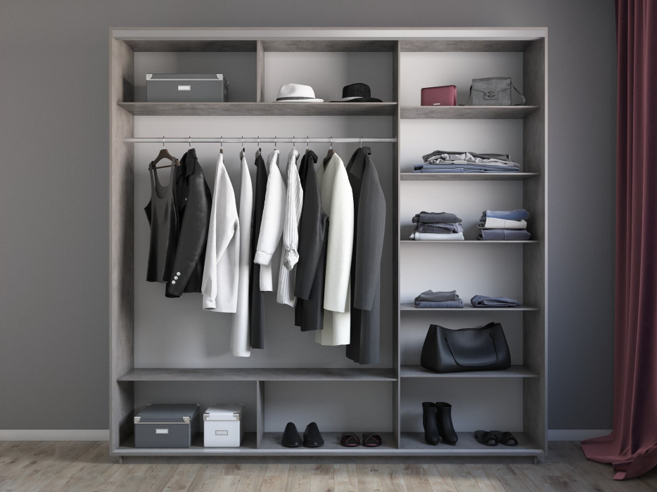 Шкафы-купе 3-х дверные, Шкаф-купе Экспресс 3-х дверный Фотопечать Калейдоскоп Стекла 240х60х220