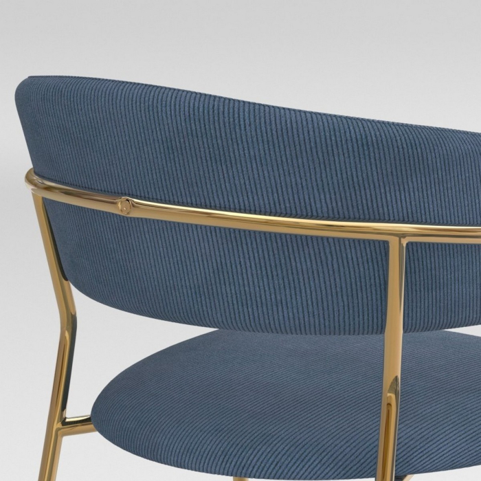 Стулья, Стул Whispered Fusion вельвет, золотой