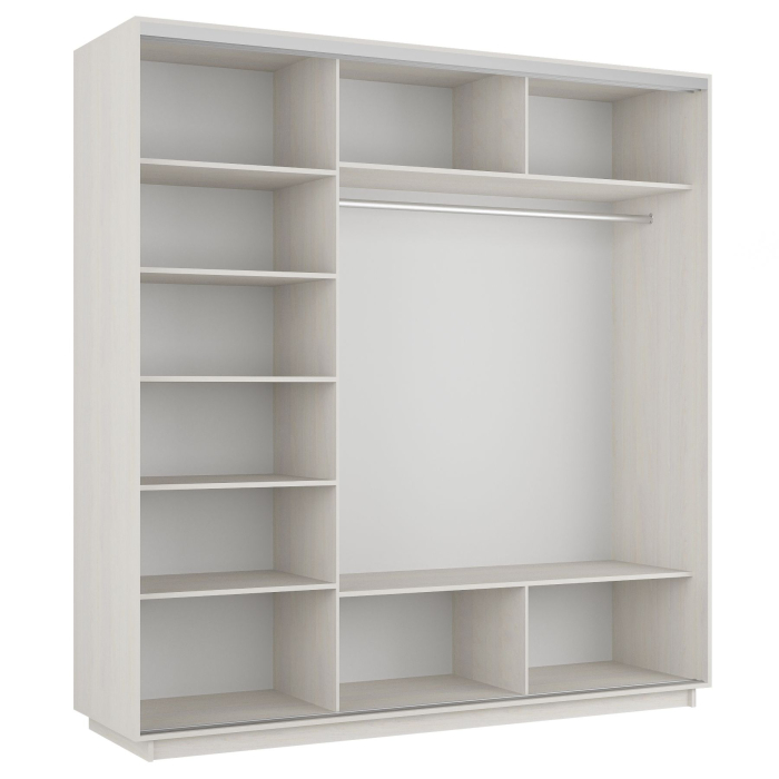 Шкафы-купе, Шкаф-купе Экспресс Экспенс трио 2400 x 2100 x 600