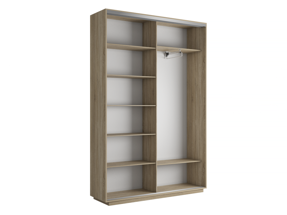 Шкафы-купе 2-х дверные, Шкаф-купе Экспресс Экспенс дуо 2200 x 1400 x 450