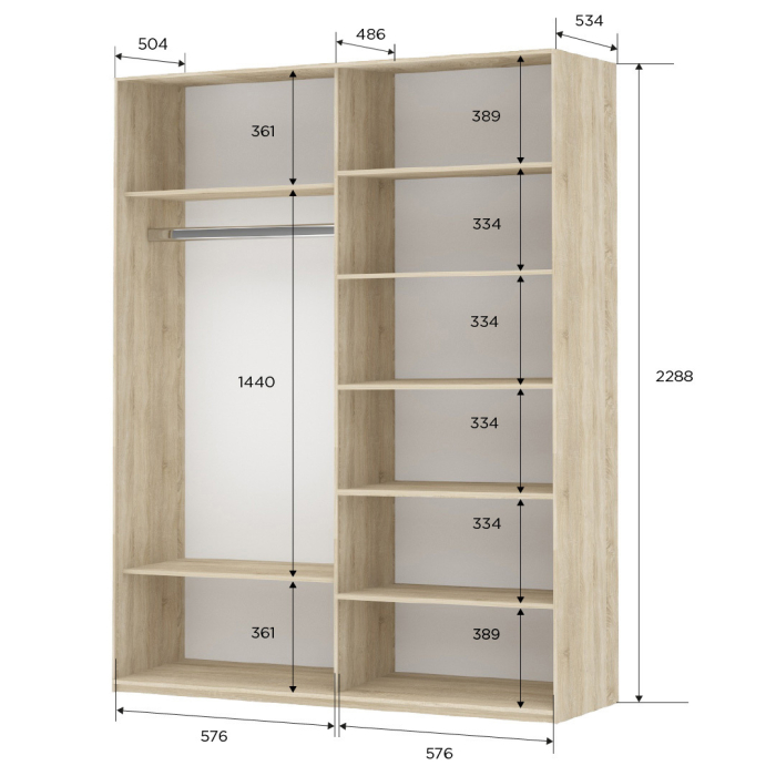 Шкафы-купе 2-х дверные, Шкаф-купе Прайм 2-х дверный Фотопечать Квадраты Стекла/Доводчики 120х57х230