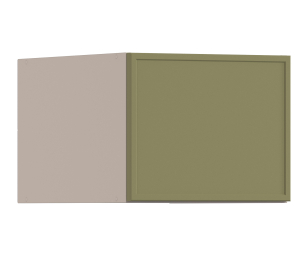 Квадро шкаф навесной 1 дв 45х36 см