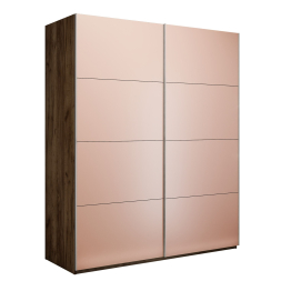 Шкаф-купе Эста 2-х дверный Стекла пудра/Доводчик 180х66х240