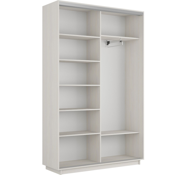 Шкафы-купе 2-х дверные, Шкаф-купе Экспресс Элемент дуо 2400 x 1400 x 450