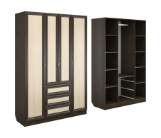 Шкафы распашные, Шкаф ШК-4/6