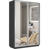 Шкафы-купе, Шкаф-купе Экспресс Экспенс дуо 2400 x 1200 x 600