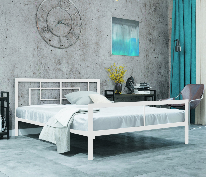 Кровати 160 см, Кровать в стиле лофт Кантерано 1.6