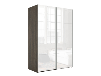 Шкаф-купе Эста Стекло белое+Стекло белое 200х66х240