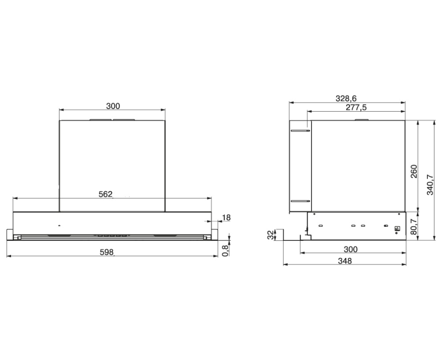 Вытяжки, Кухонная вытяжка ELIKOR EVOLUTION 60П-750-Э3Д
