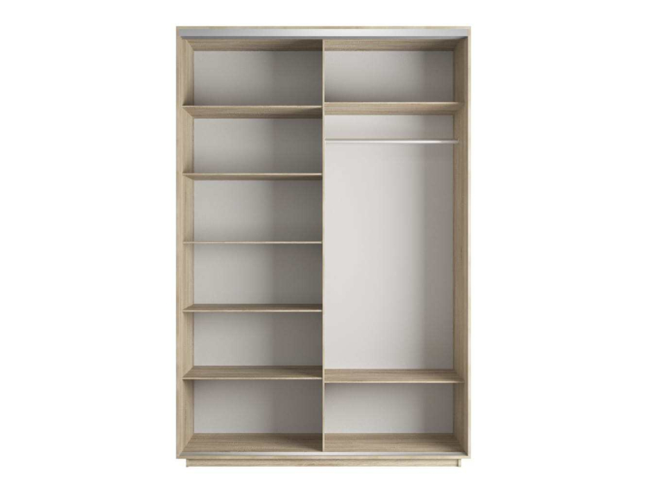 Шкафы-купе 2-х дверные, Шкаф-купе Экспресс 2-х дверный Фотопечать Ленты Стекла 160х60х220