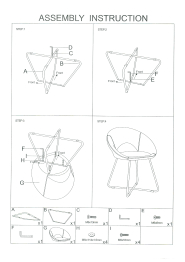 Стул Refuge (золотой)