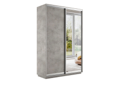 Шкафы-купе, Шкаф-купе Экспресс Медиум дуо 2400 x 1400 x 600