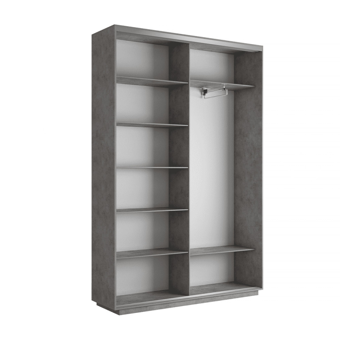 Шкафы-купе 2-х дверные, Шкаф-купе Экспресс 2-х дверный Фотопечать Калейдоскоп Стекла 140х45х240