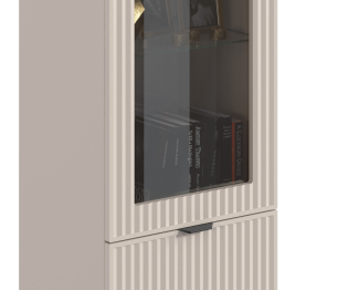 Набор для гостиной с двумя витринами Турин Кашемир серый/МДФ Кашемир