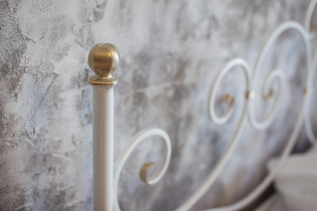 Кованые кровати, Кованая кровать Флоренция 1.6 с одной спинкой