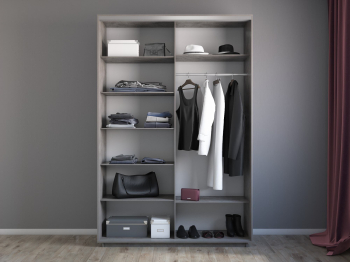 Шкаф-купе Экспресс 2-х дверный Фотопечать Калейдоскоп Стекла 160х60х240