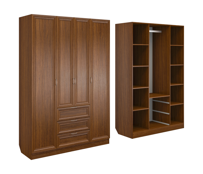 Шкафы распашные, Шкаф ШК-4/6