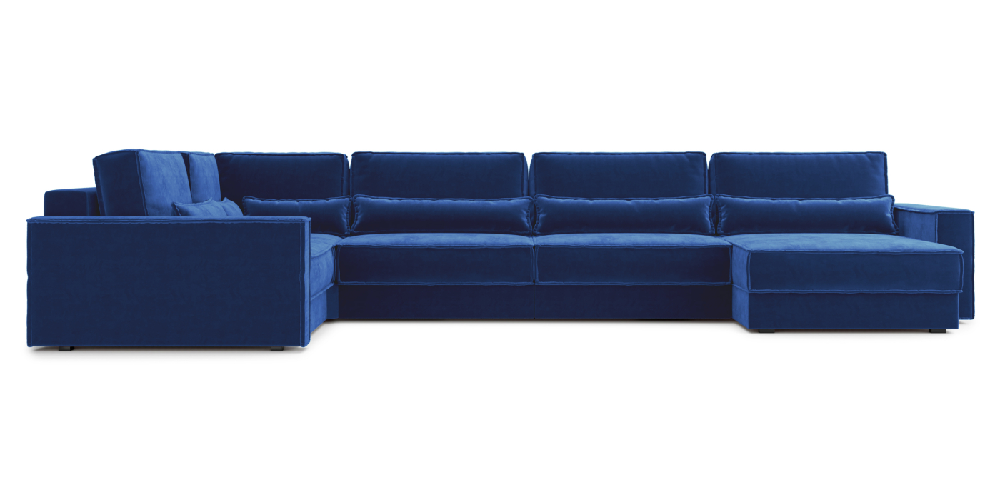 Диваны угловые в гостиную, Диван П-образный Тауэр