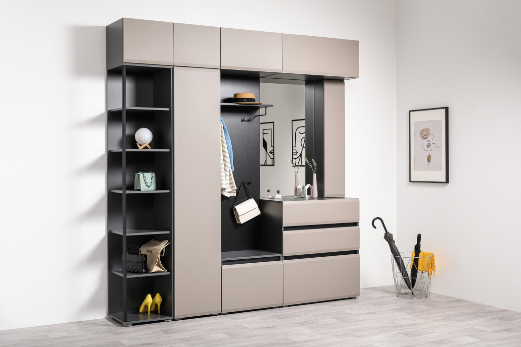 Настенные, Вешалка Сидней 15.16, черный