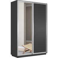 Шкафы-купе, Шкаф-купе Экспресс Медиум дуо 2200 x 1400 x 600