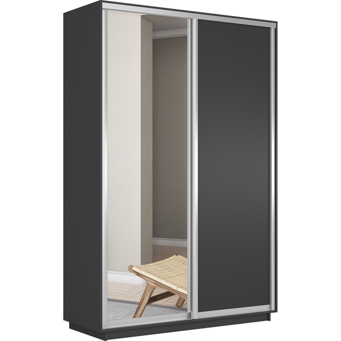 Шкафы-купе, Шкаф-купе Экспресс Медиум дуо 2200 x 1400 x 600