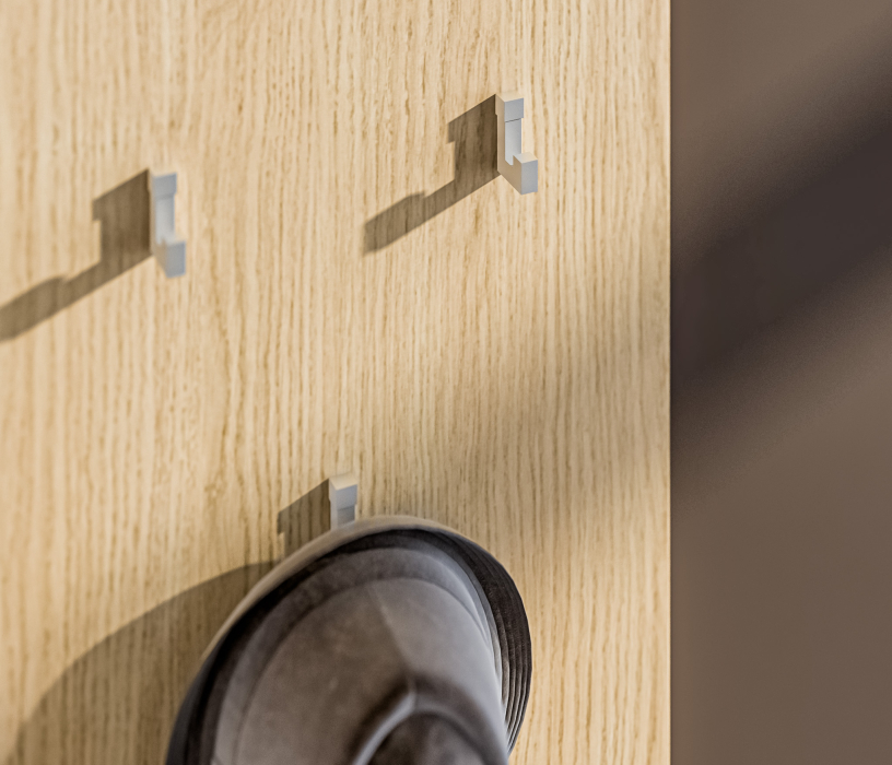 Настенные, Вешалка Афина СБ-3321 Дуб Винченца