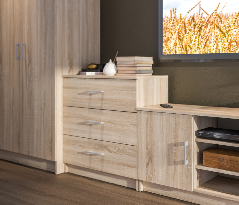 Комоды, Комод Терра (Лофт) СБ-2964 Сонома