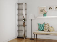 Открытые, Стеллаж модульный Универсальный 35х44х240 Зеркало