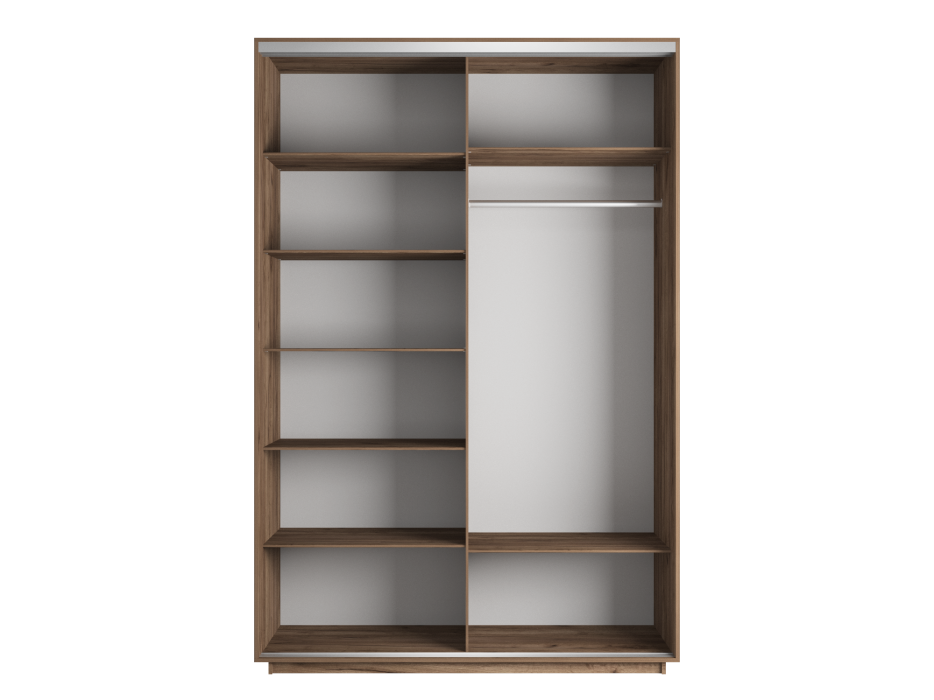 Шкафы-купе, Шкаф-купе Экспресс Медиум дуо 2200 x 1400 x 600