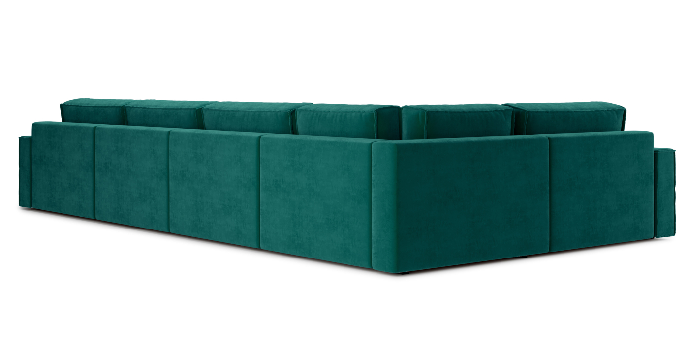 Диваны угловые в гостиную, Диван П-образный Тауэр