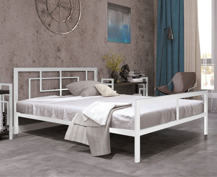 Кровати 160 см, Кровать в стиле лофт Кантерано 1.6