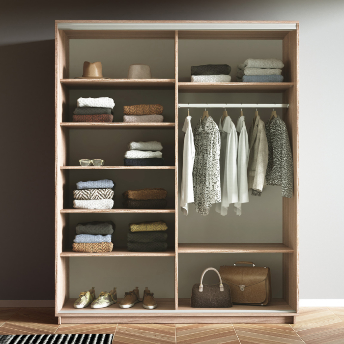 Шкафы-купе 2-х дверные, Шкаф-купе Экспресс 2-х дверный Фотопечать Ленты Стекла 120х60х220