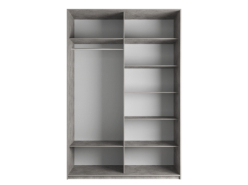 Шкаф-купе Эста 2-х дверный Стекла пудра/Доводчик 180х66х240