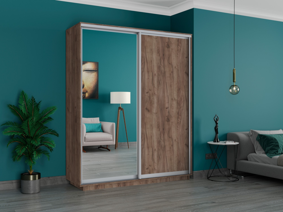 Шкафы-купе, Шкаф-купе Медиум Широкий, 180х45х220