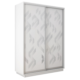 Шкаф-купе Экспресс 2-х дверный Фотопечать Ленты Стекла 160х45х220