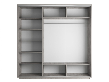 Шкаф-купе Экспресс 3-х дверный Фотопечать Шелк Стекла 180х60х220