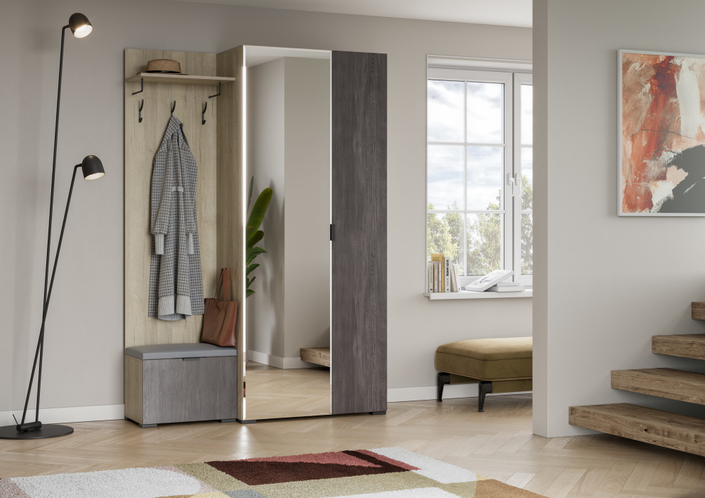 Шаде, дуб серый, черный ясень